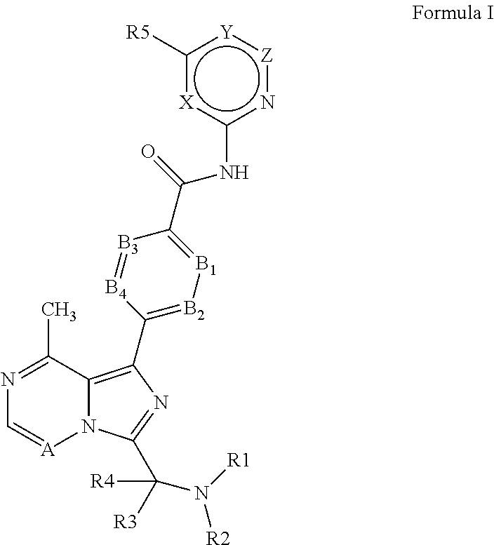 4-imidazopyridazin-1-yl-benzamides and 4-imidazotriazin-1-yl-benzamides btk inhibitors
