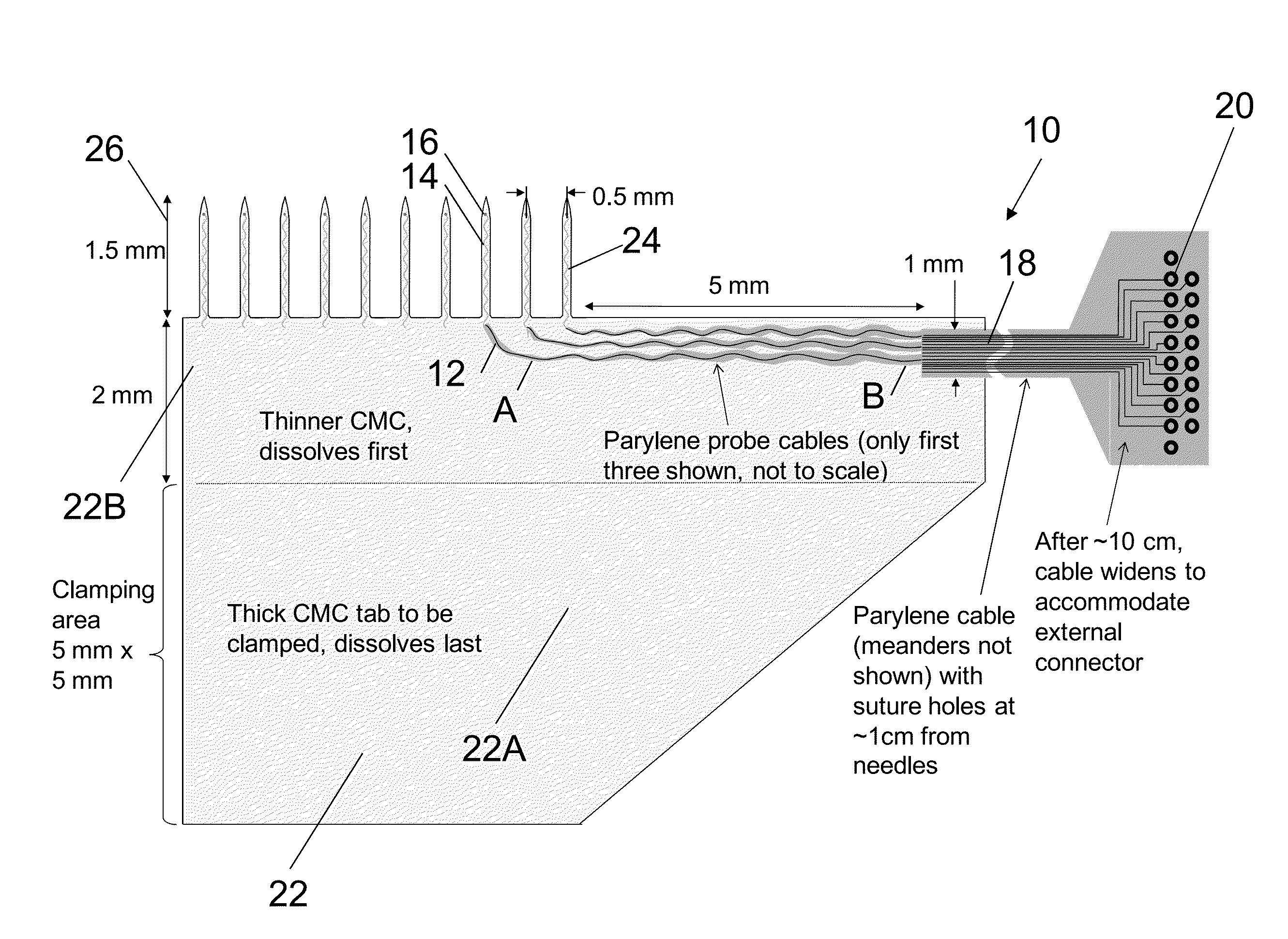 Fabrication, methods, apparatuses, and systems for ultra-compliant probes for neural and other tissues