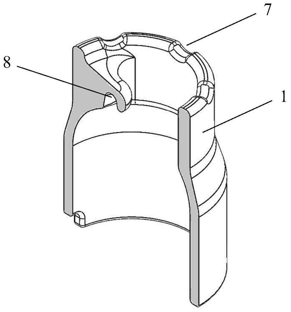 Disposable amniotic fluid sampling and fetal membrane rupture device and operation method thereof