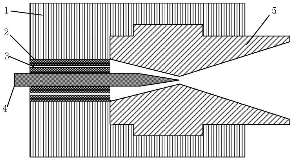 Virtual cathode arc propeller adopting dielectric barrier discharge