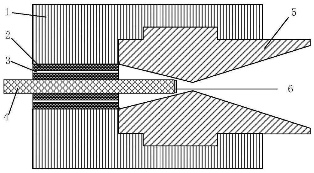 Virtual cathode arc propeller adopting dielectric barrier discharge