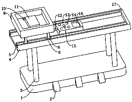 Continuous multi-brick weighing and feeding device for refractory material