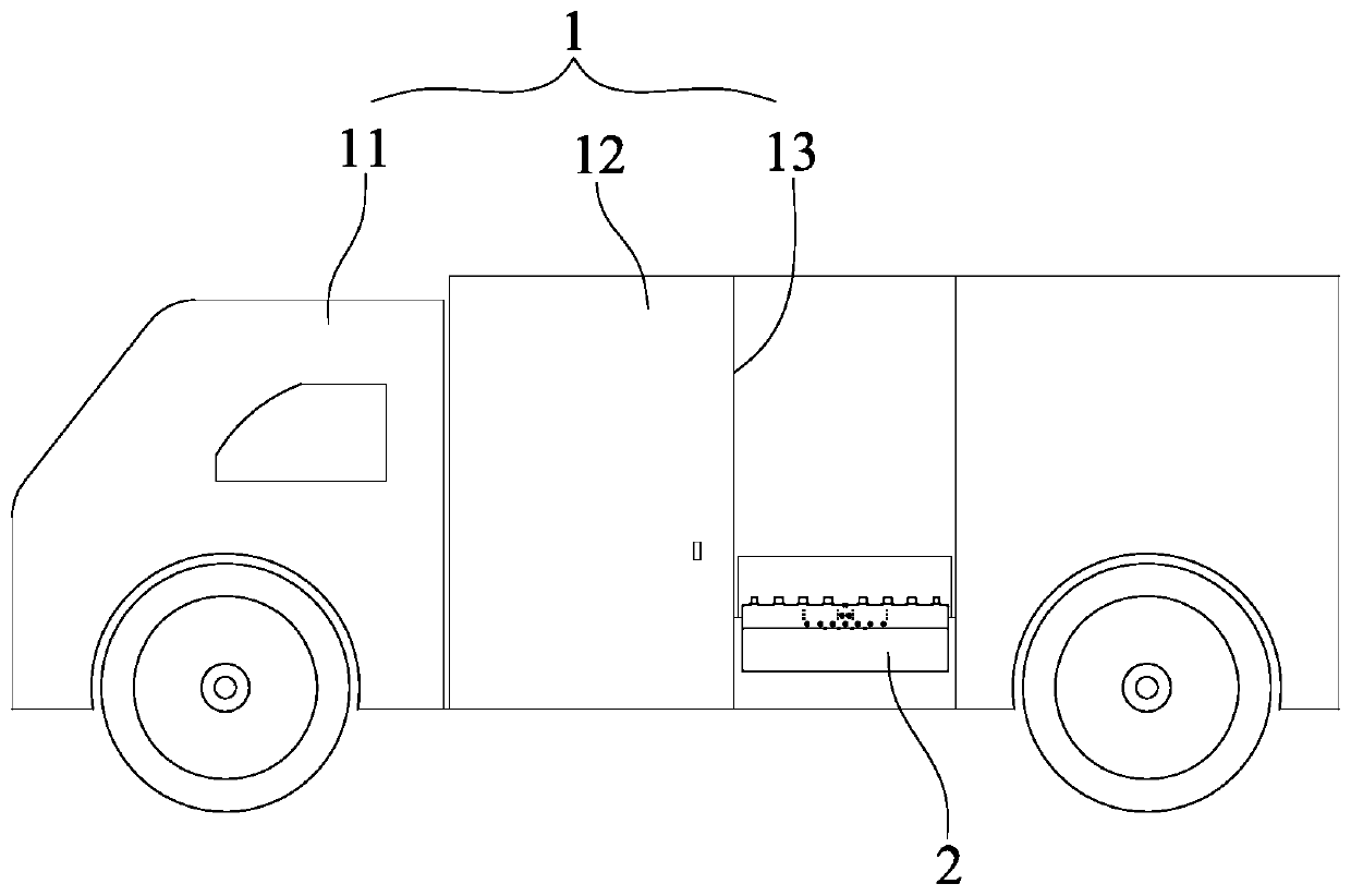 Household garbage truck wireless intelligent weighing system and weighing method thereof