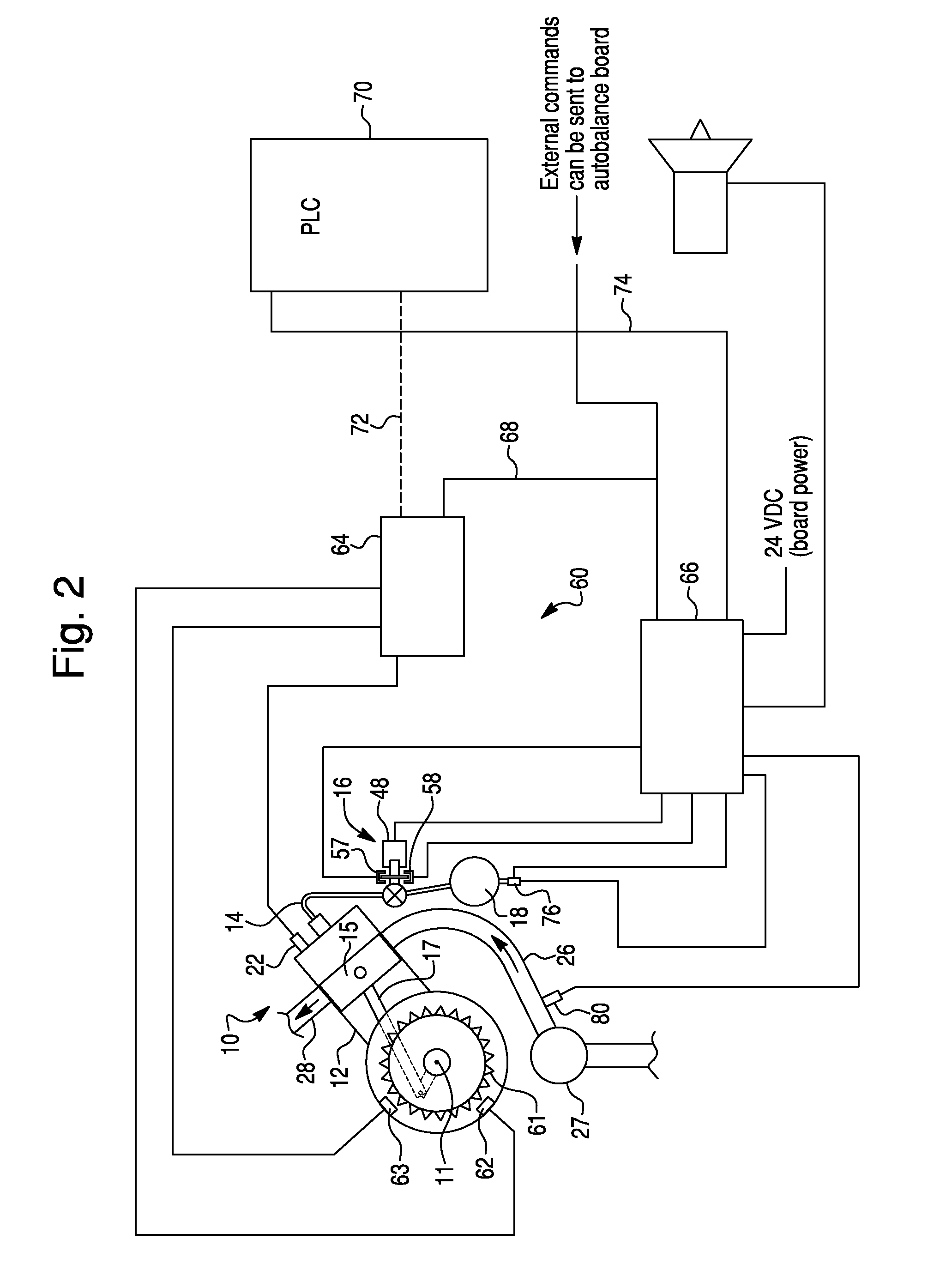 Method and apparatus for automatic pressure balancing of industrial large-bore internal combustion engines