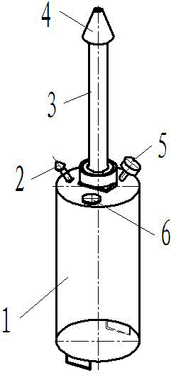 Pneumatic dosing type pipe dredger