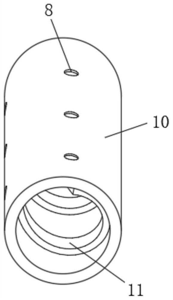 Method for detecting microorganisms in fuel oil by using bioluminescence method and special detection rod thereof