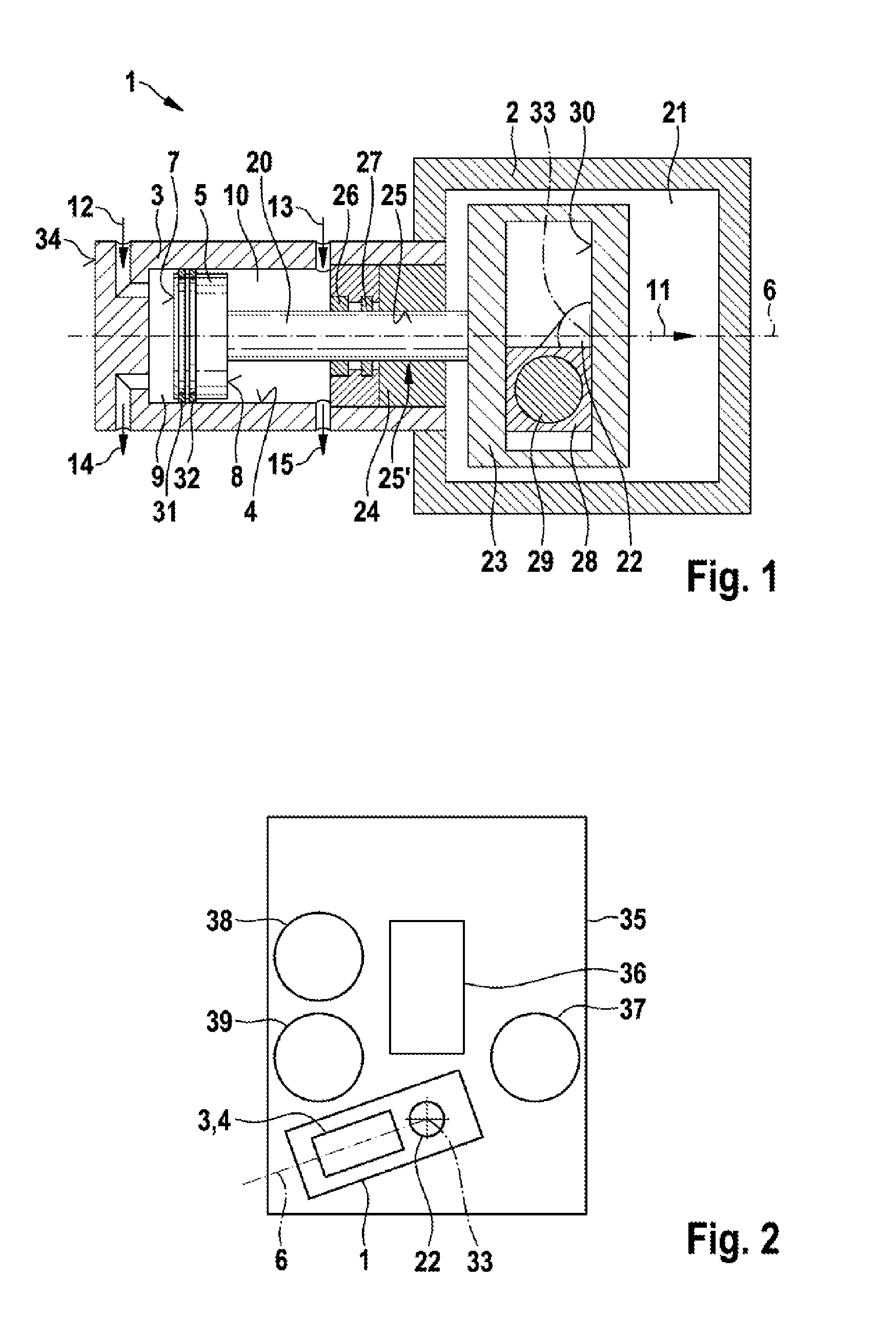 Piston engine drivable using a steam power process