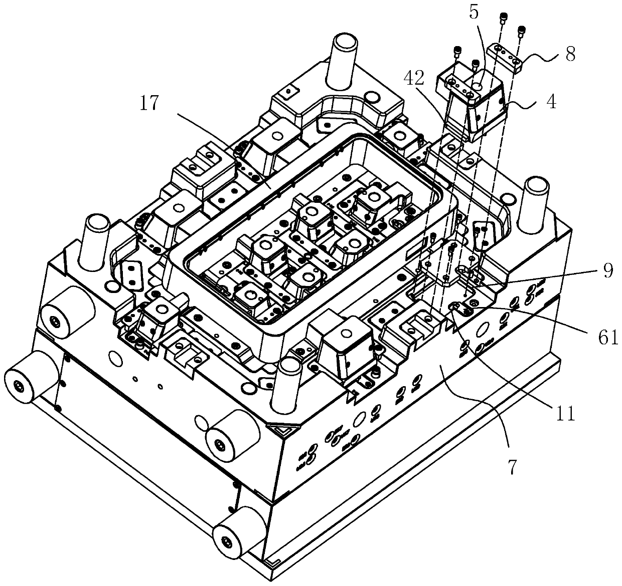 an injection mold