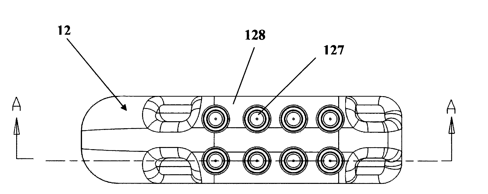 Implantable medical device and system with structure for preventing screw-out of screws