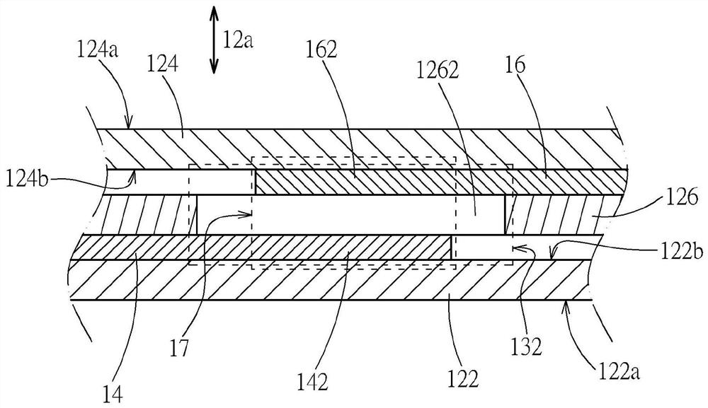 Flexible circuit board connecting end and thin film circuit board