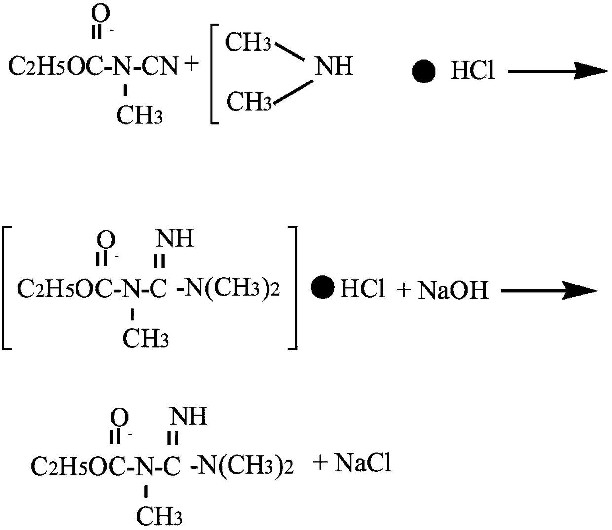 Hexazinone cleaning production technology