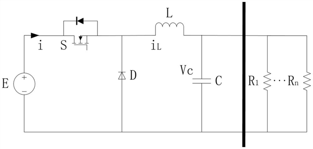 Robust control method and control system of direct-current buck converter and power converter