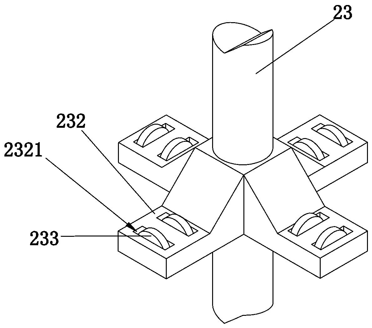 A screw type vertical elevator