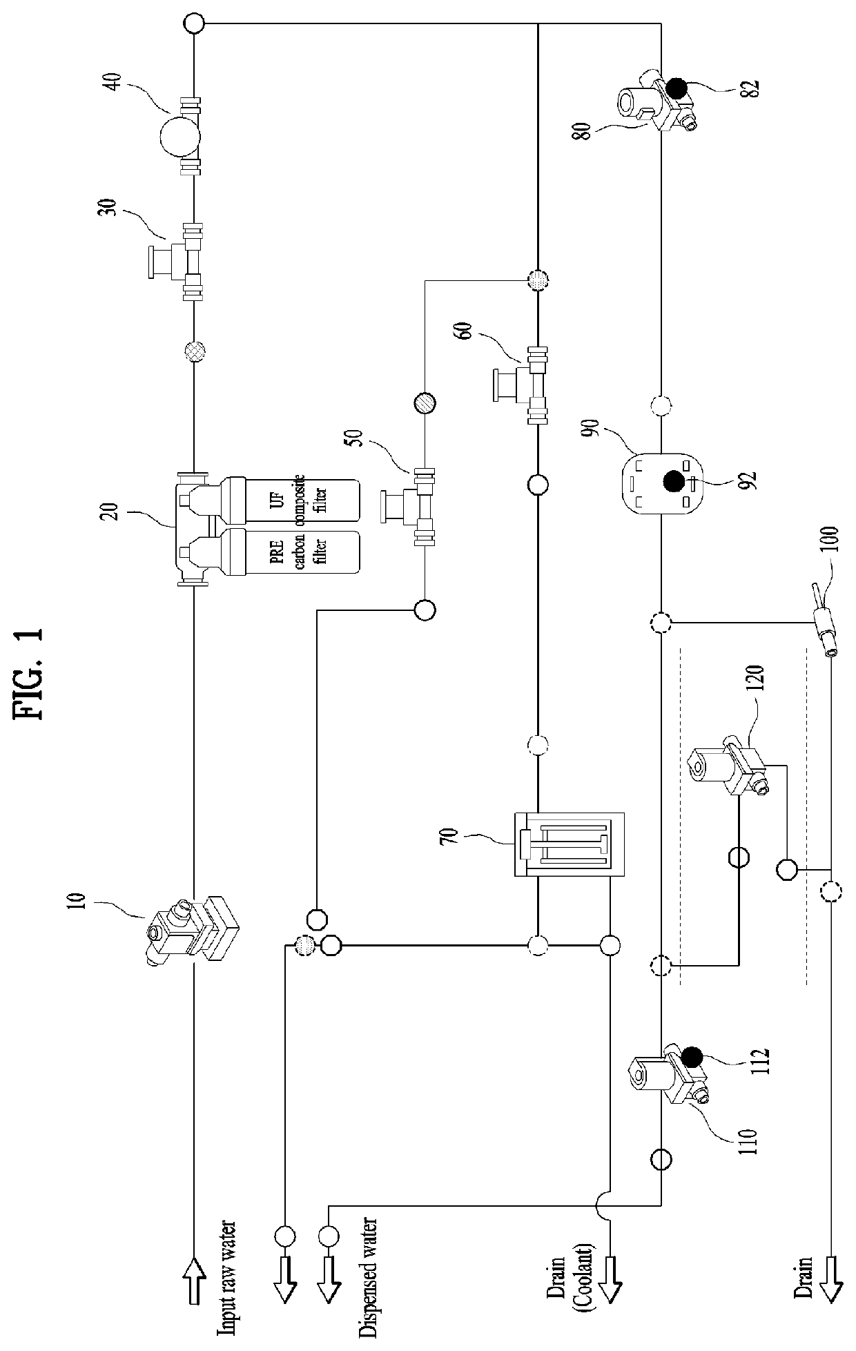 Hot-liquid supply device and method for controlling same