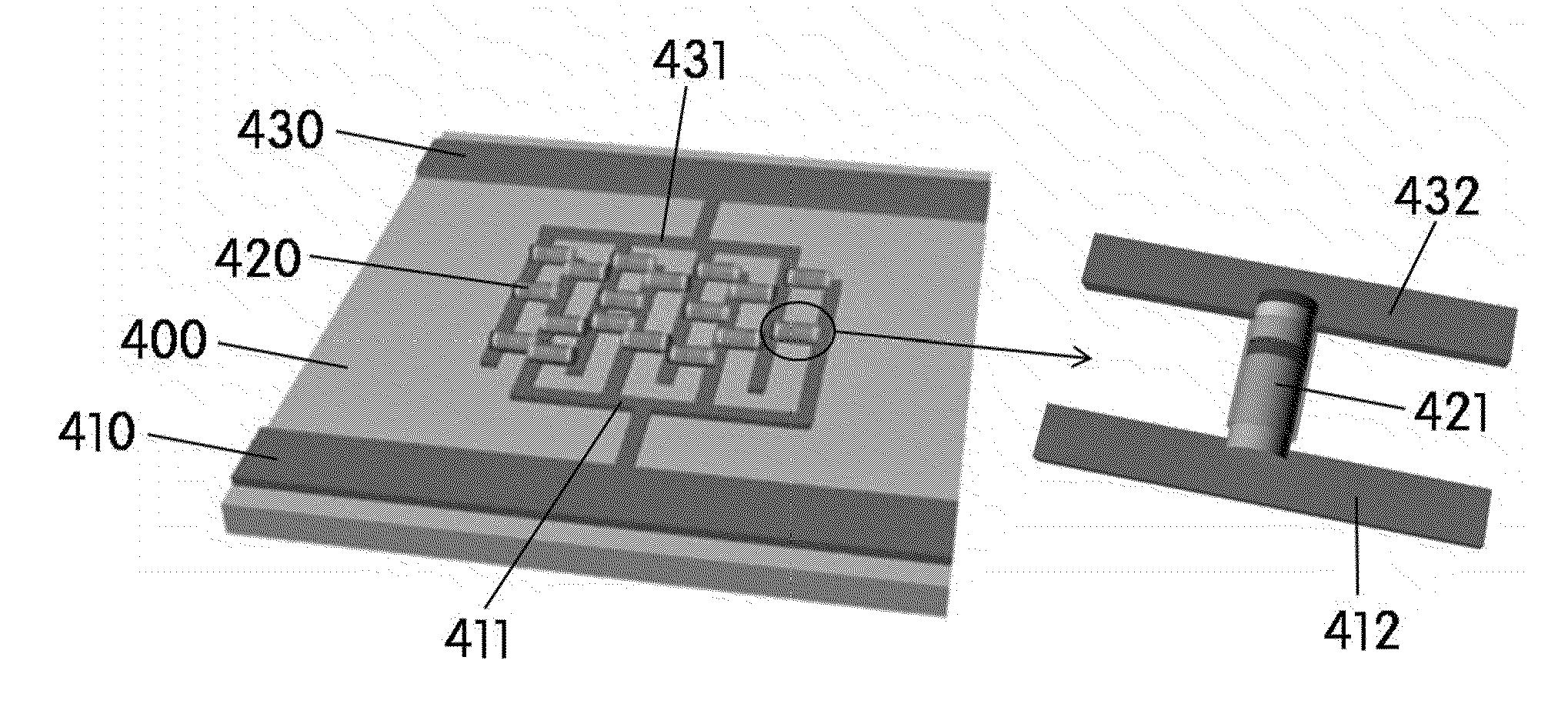Ultra-small LED electrode assembly and method for manufacturing same