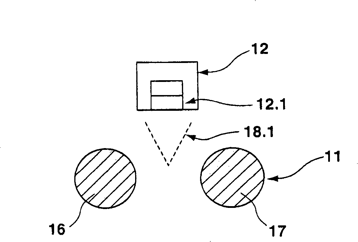 Method for supporting a weft guide element