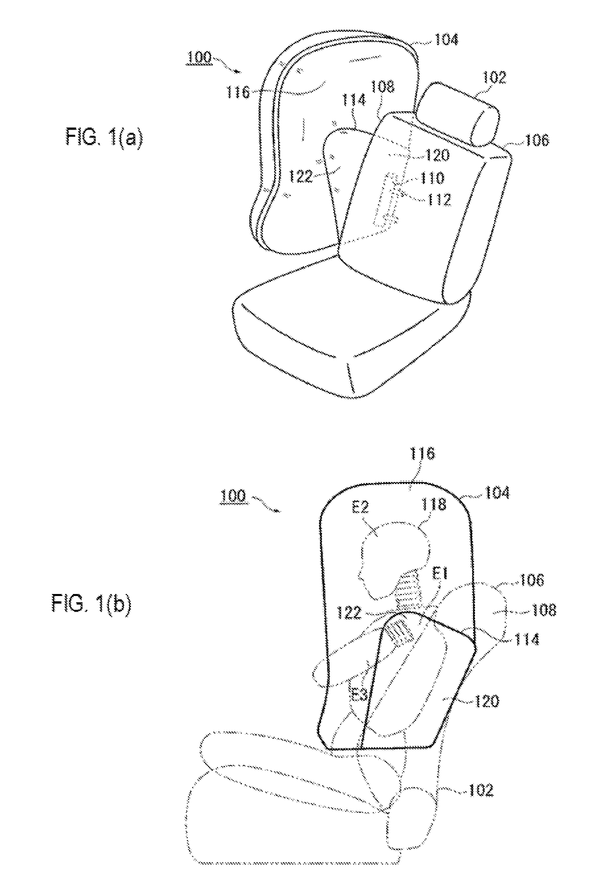 Side airbag device