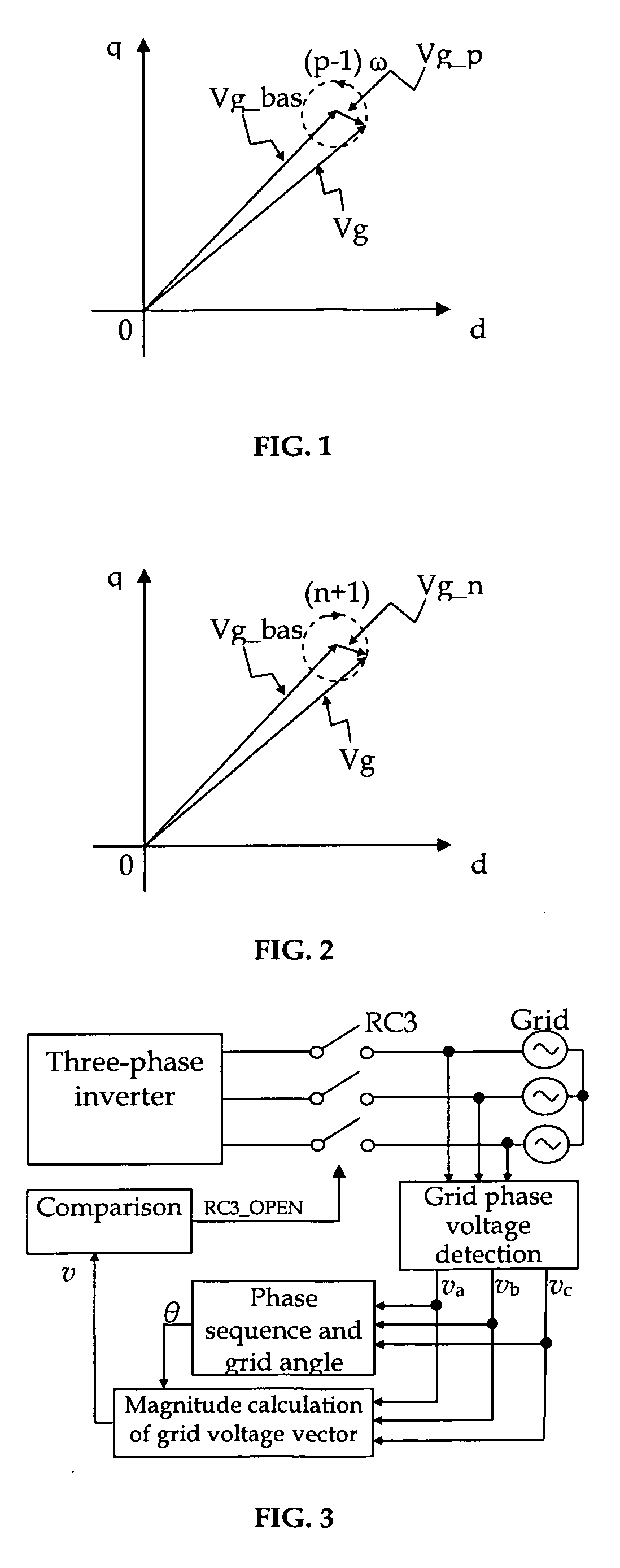 System for three-phase voltage detection and protection