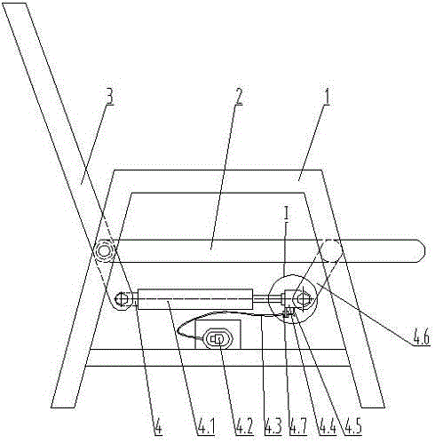 Pneumatic imitated rattan sitting deck chair