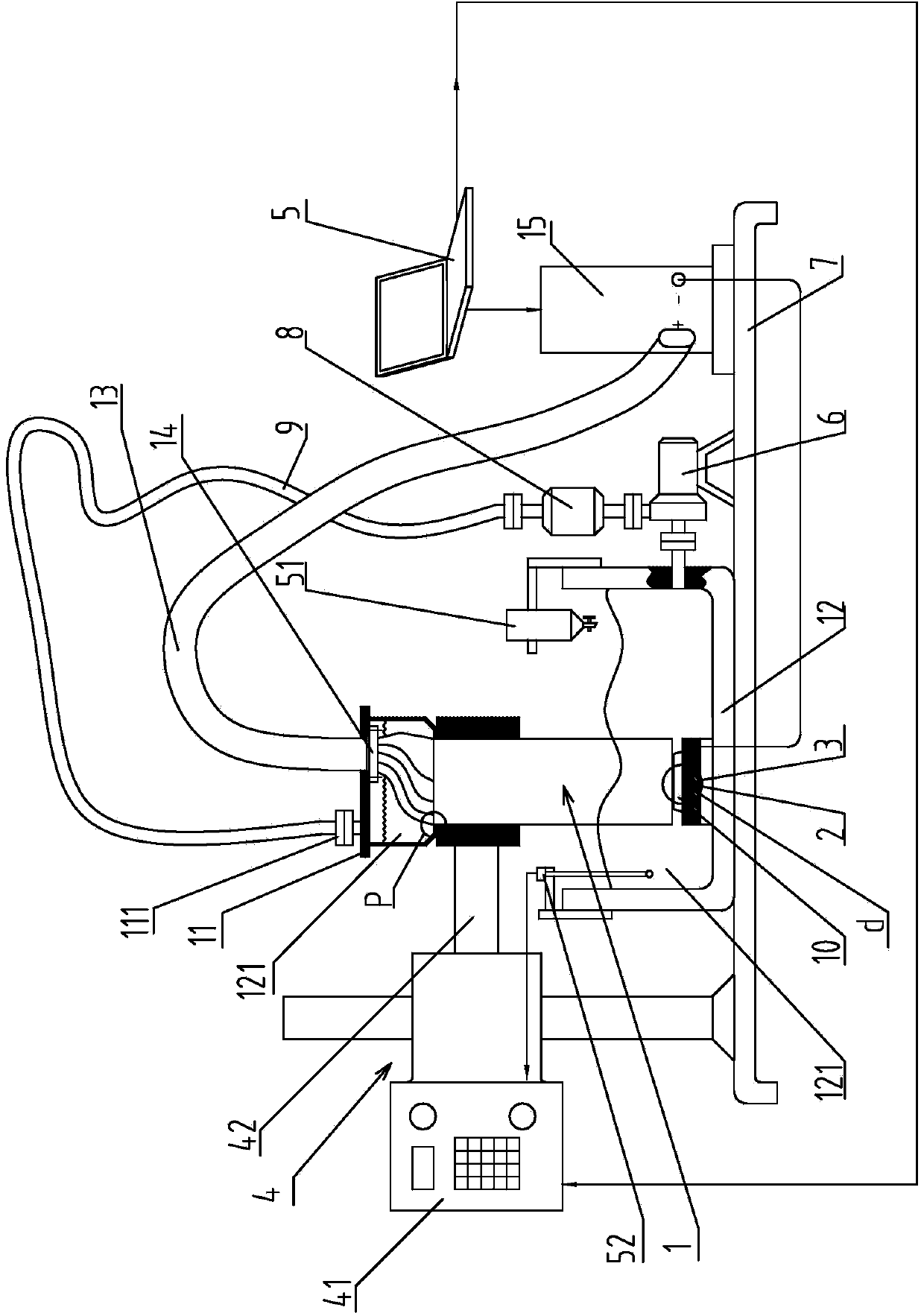 Lattice distributing type anode platform columns obtained by electroreduction metal deposition