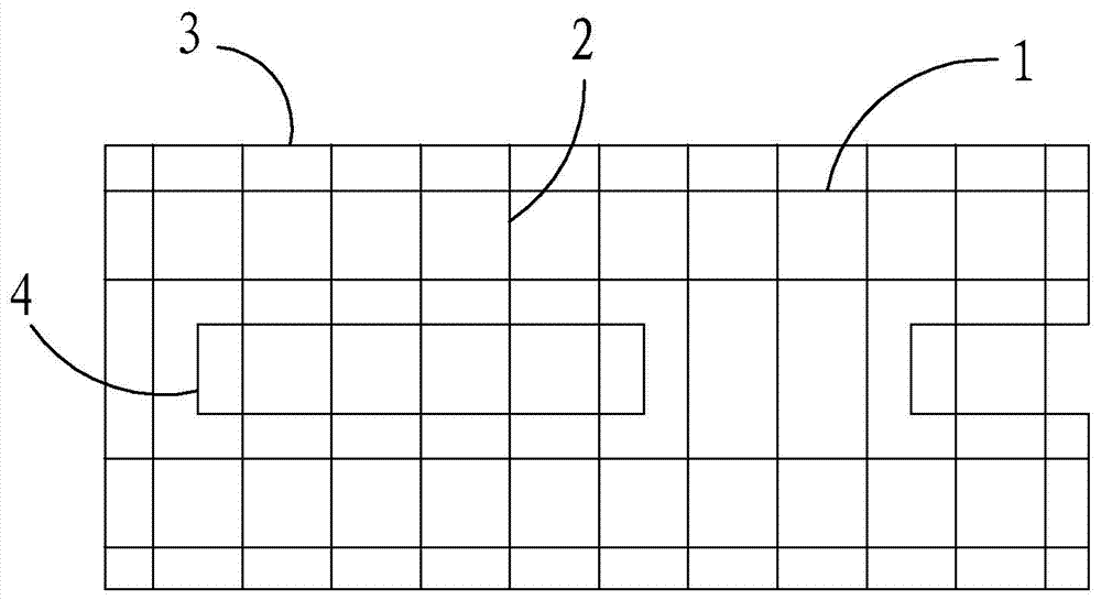 A kind of solar cell printing screen plate and plate making method thereof