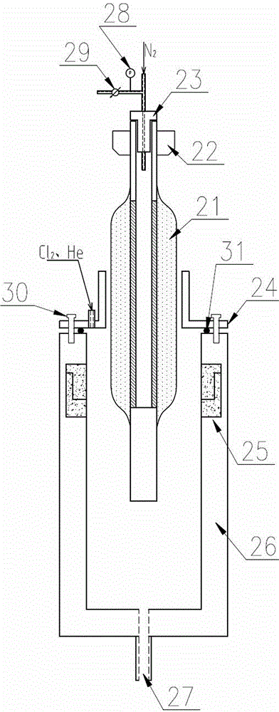 Method and equipment for manufacturing optical fiber perform rod casing pipe with complicated refractive index profile