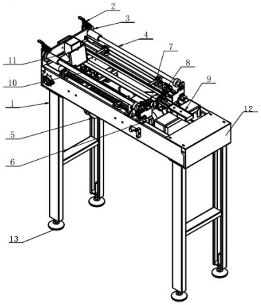 Hanging basket assembly putting mechanism