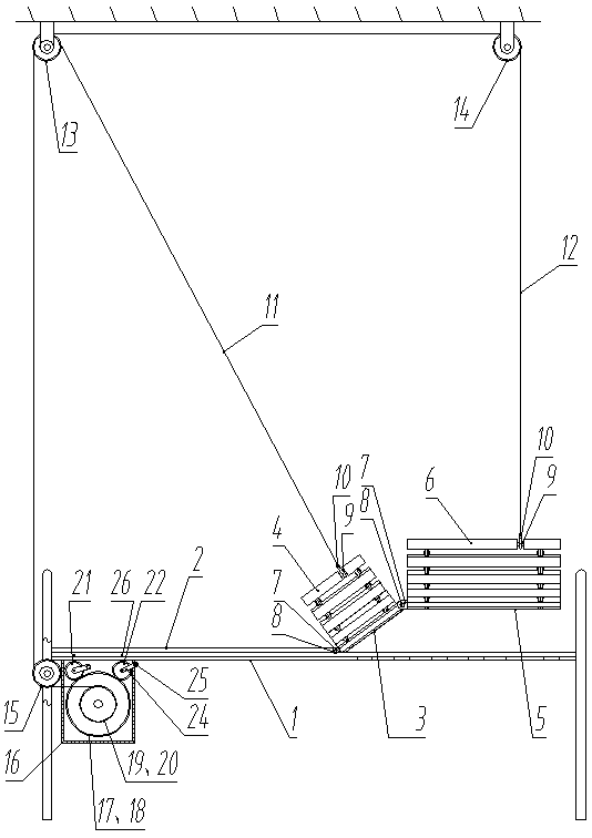 Overhanging type lower limb lifting manipulator convenient for patient to use