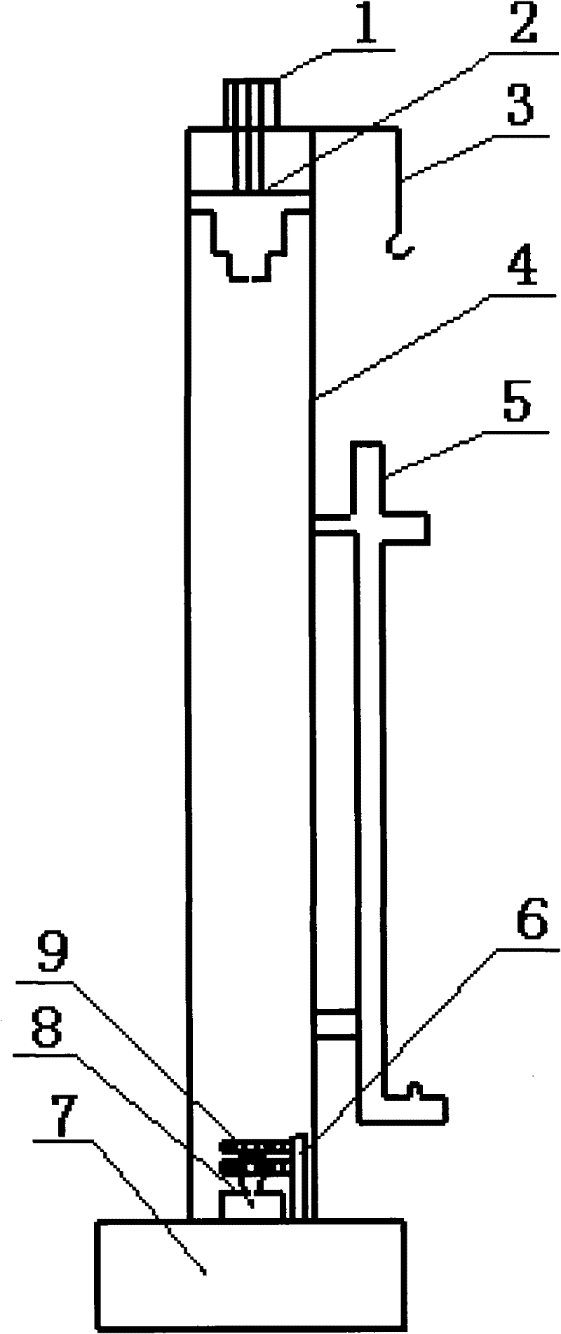 Tripping method for operation by adopting power swivel and tool