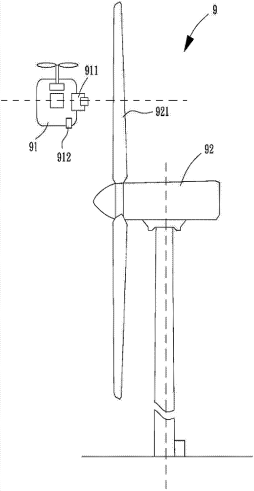 System for inspecting vane of wind turbine and inspecting method thereof