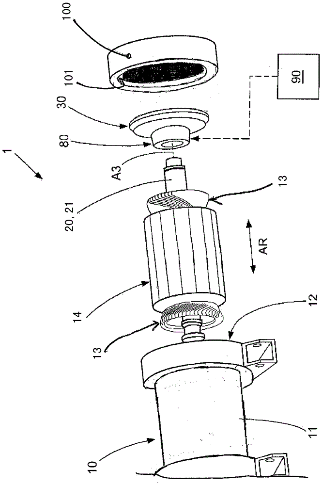 End cover for electric machine, electric machine and method for assembling electric machine
