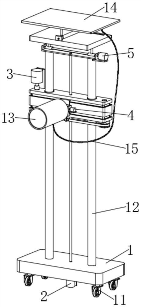 Assembly type building safety monitoring device