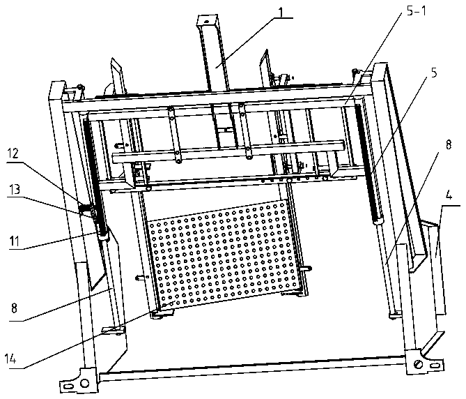 Shifting mechanism of full-automatic pot seedling transplanter