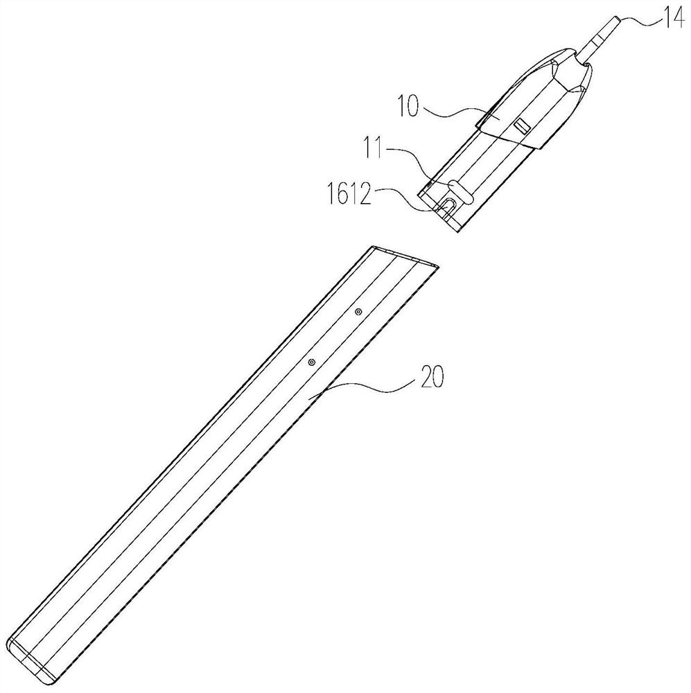 Battery device for electronic cigarette and electronic cigarette