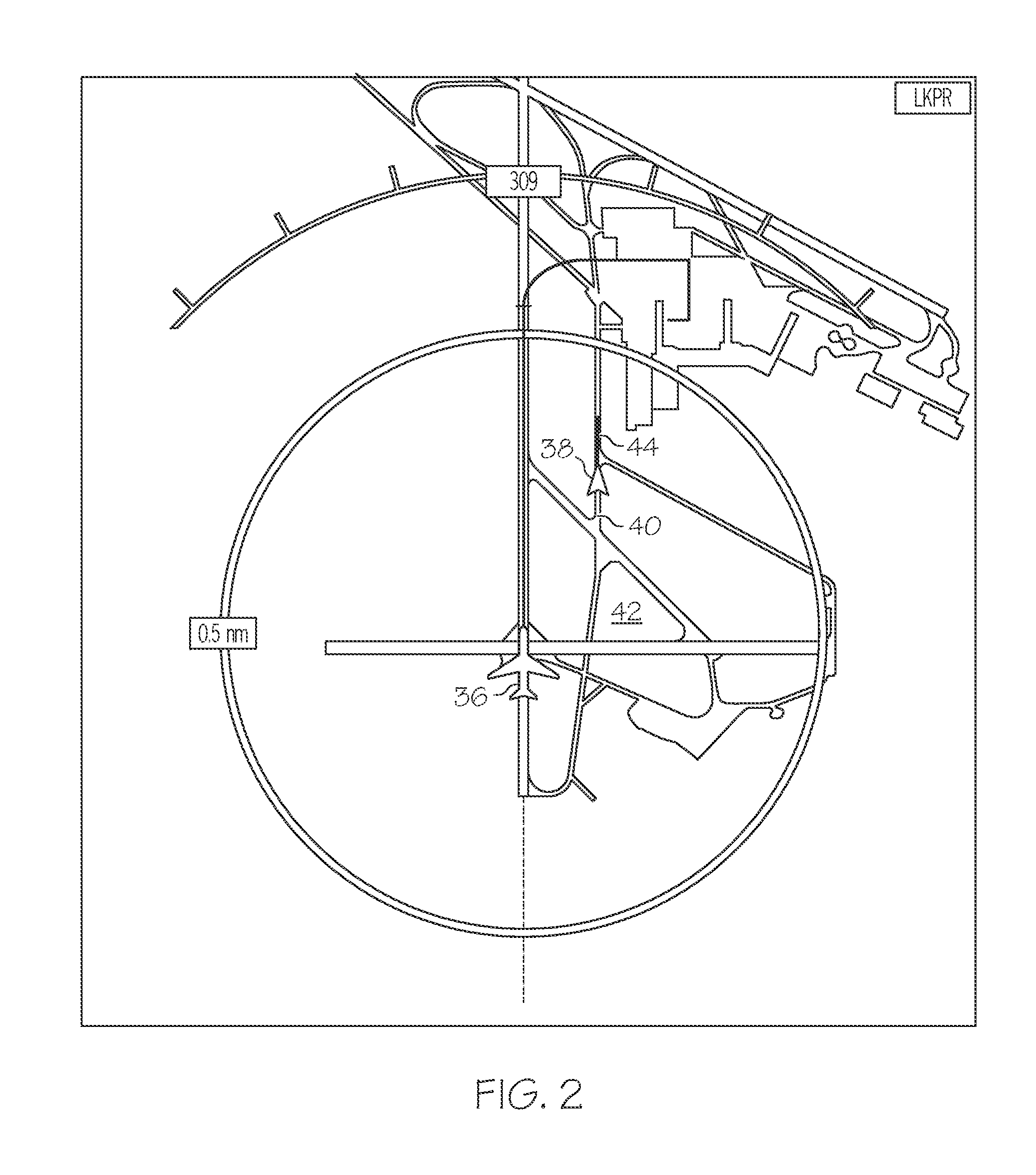 System and method for displaying a velocity rate-of-change indicator