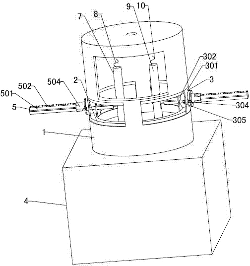 Device and method for detecting dynamic light scattering multi-angle adjustable fiber-optic probe