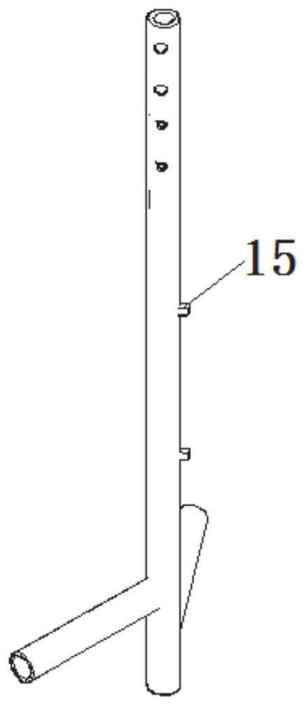 Device for fixing handheld chain saw