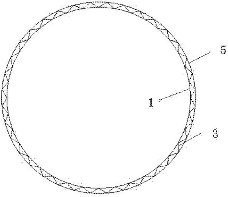 Method for making equivalent space discrete-grid vibration elasticity model