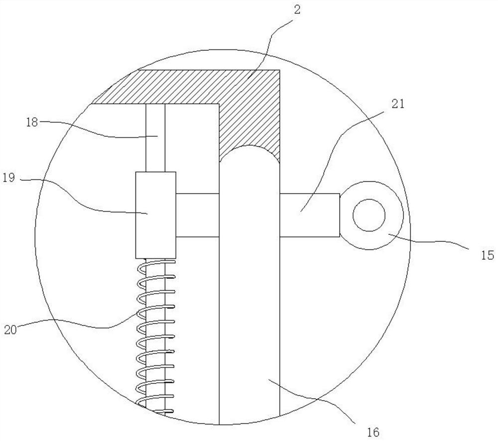 Waterproof and dustproof direct-current wall-mounted charging pile