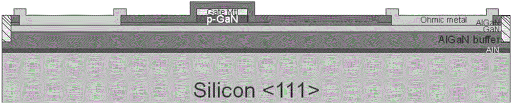 Fabrication method of GaN enhancement device and formed GaN enhancement device