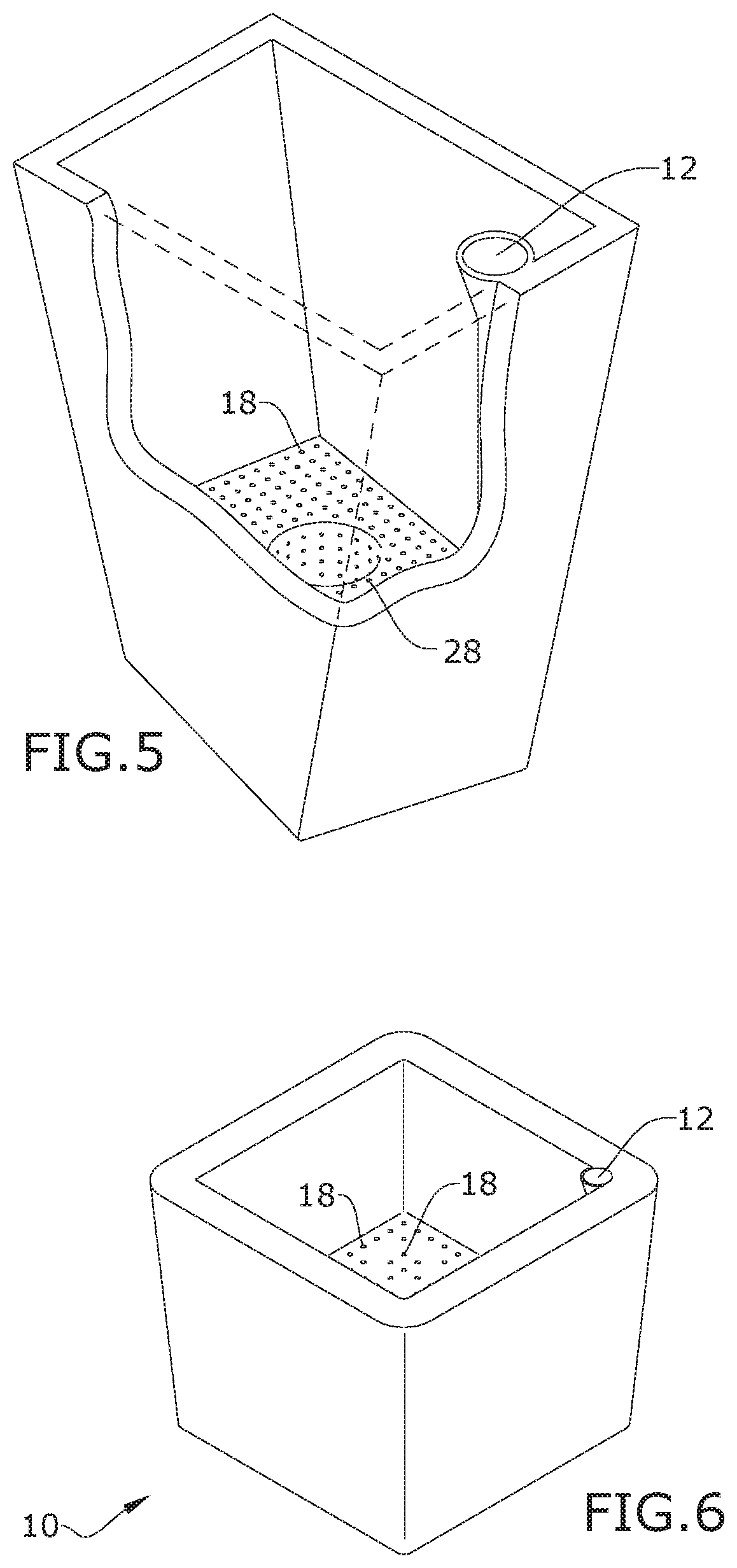 Self-watering container