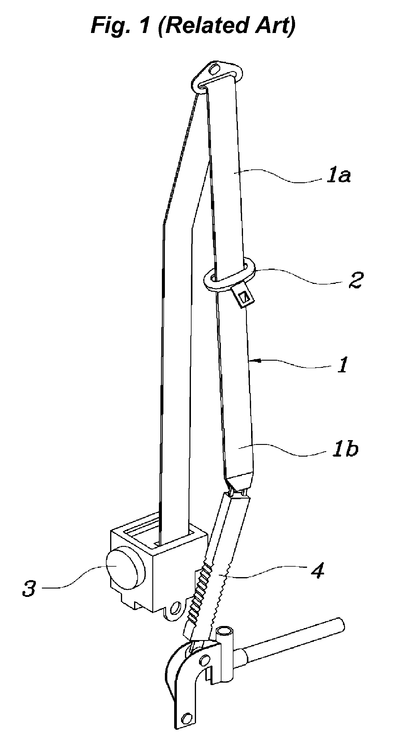 Retractor/pretensioner apparatus of seatbelt for vehicle