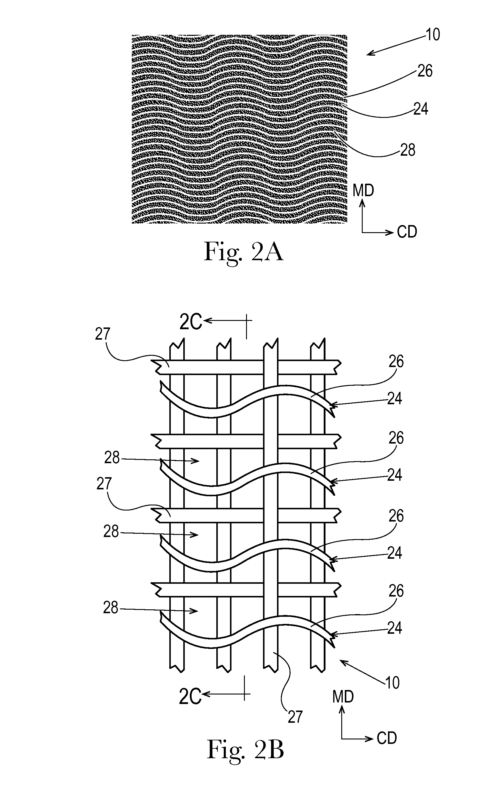 Sanitary Tissue Products with Superior Machine Direction Elongation and Foreshortening Properties and Methods for Making Same