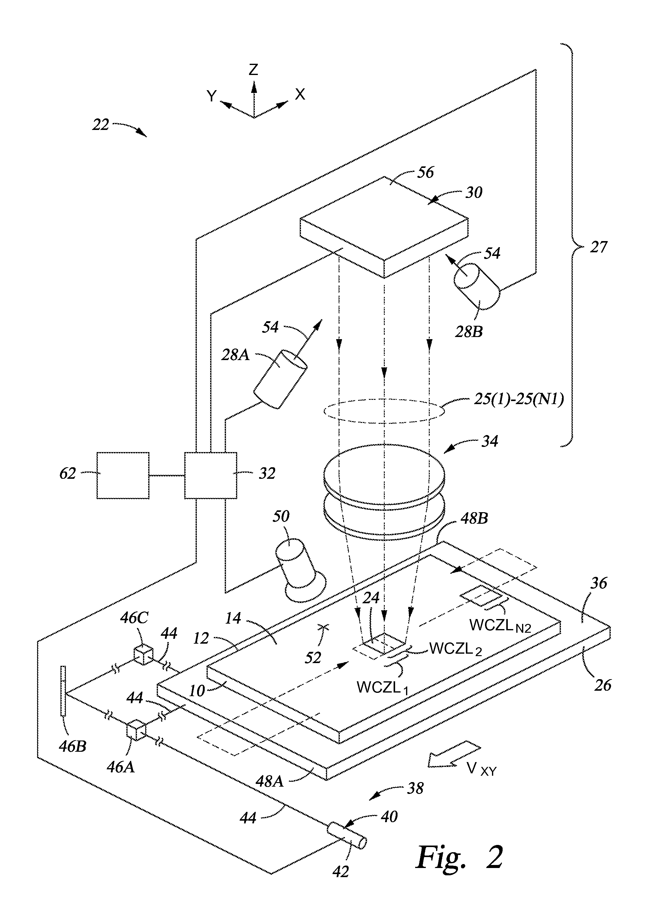 Pattern generators employing processors to vary delivery dose of writing beams according to photoresist thickness, and associated methods