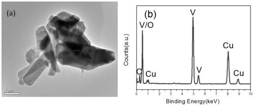 A kind of flaky oxygen-deficient lithium vanadate positive electrode material and preparation method thereof