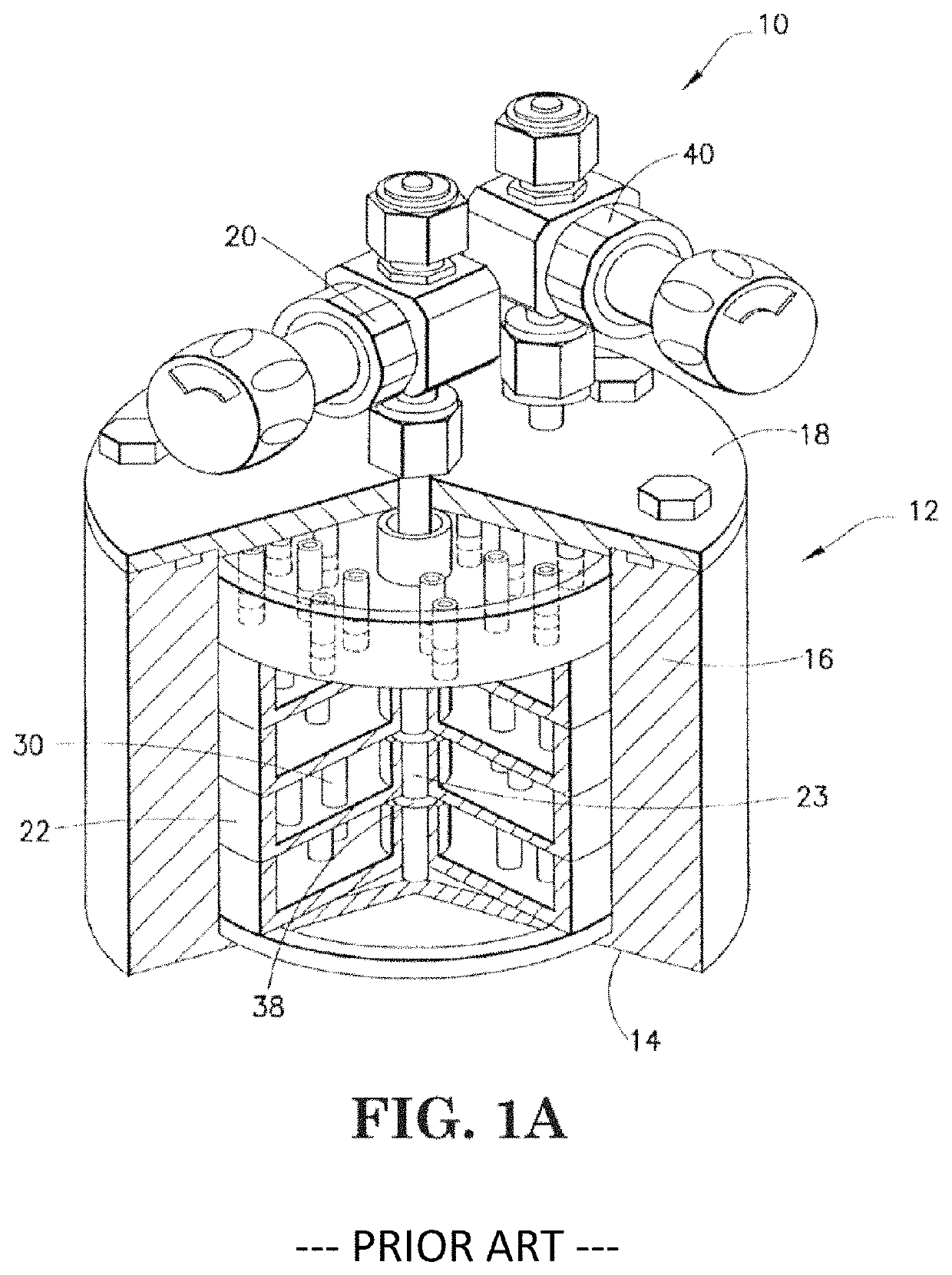 Heat transfer to ampoule trays