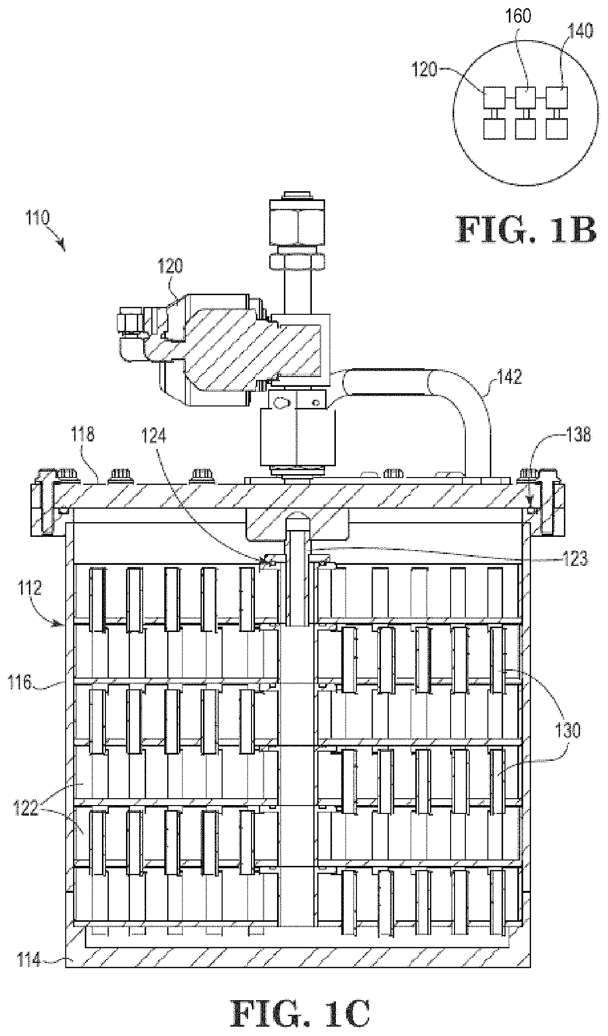 Heat transfer to ampoule trays