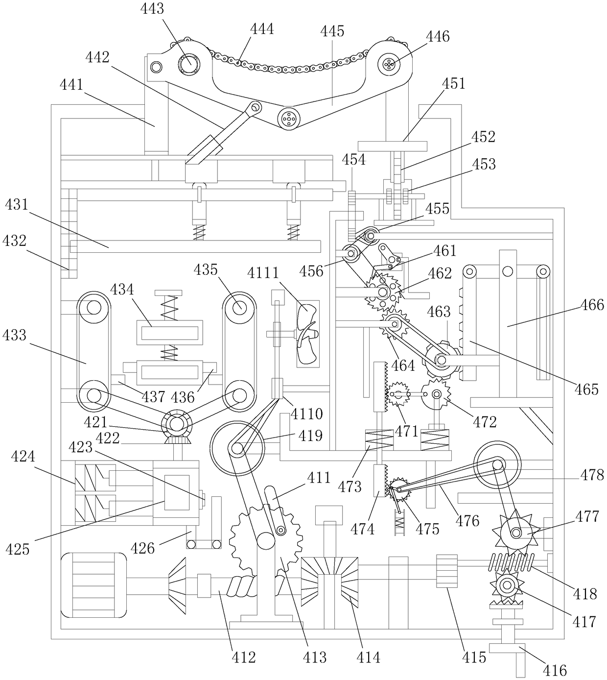 Robot unwinding device