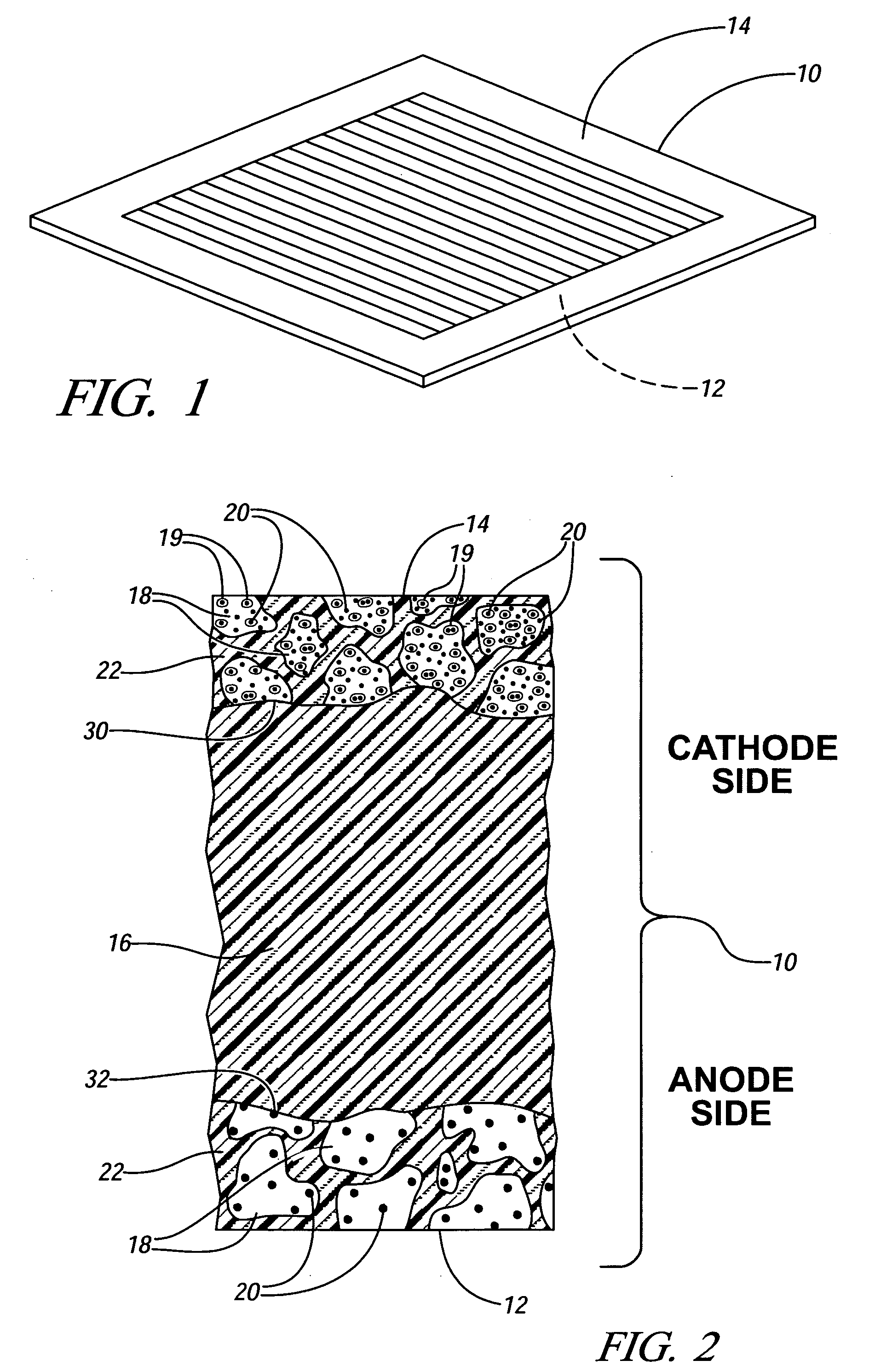 Oxidation resistant electrode for fuel cell