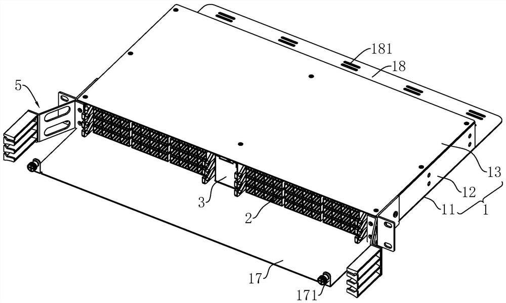 High-density optical fiber distribution frame